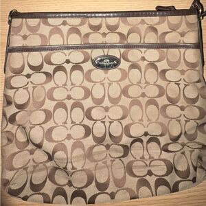 ✨ Coach Signature Swingpack Crossbody Bag – Brown C Print | Authentic! ✨